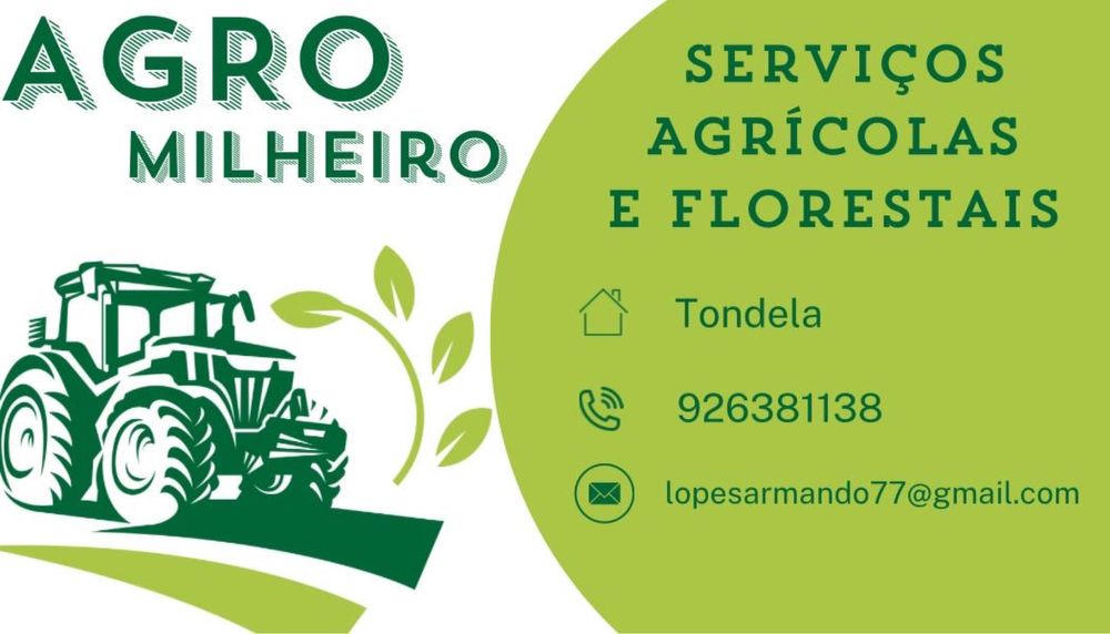 Prestaçao de serviços agricolas florestais