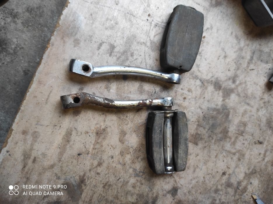 Pedał pedały korby pedałów Romet Komar sztywniak prawa strona 14.113