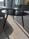 Stolik kawowy BRW czarny 70cm