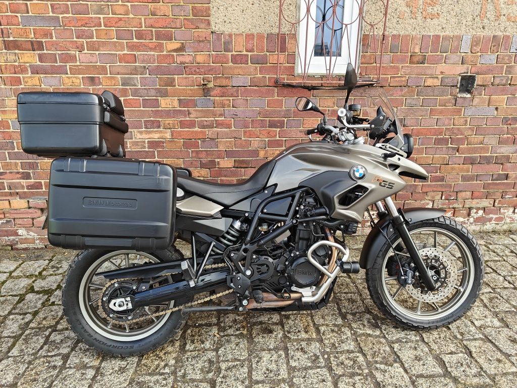 BMW F800GS F800 GS F700GS .2013r. ABS // ESA // 3x kufer