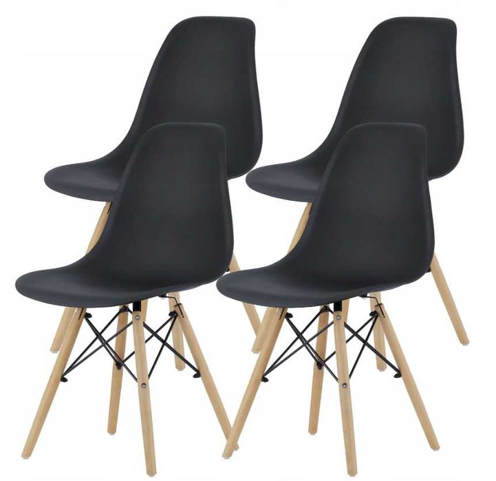 Комплект стол кухонный 120 см + 4 стула - 2 цвета / Польша