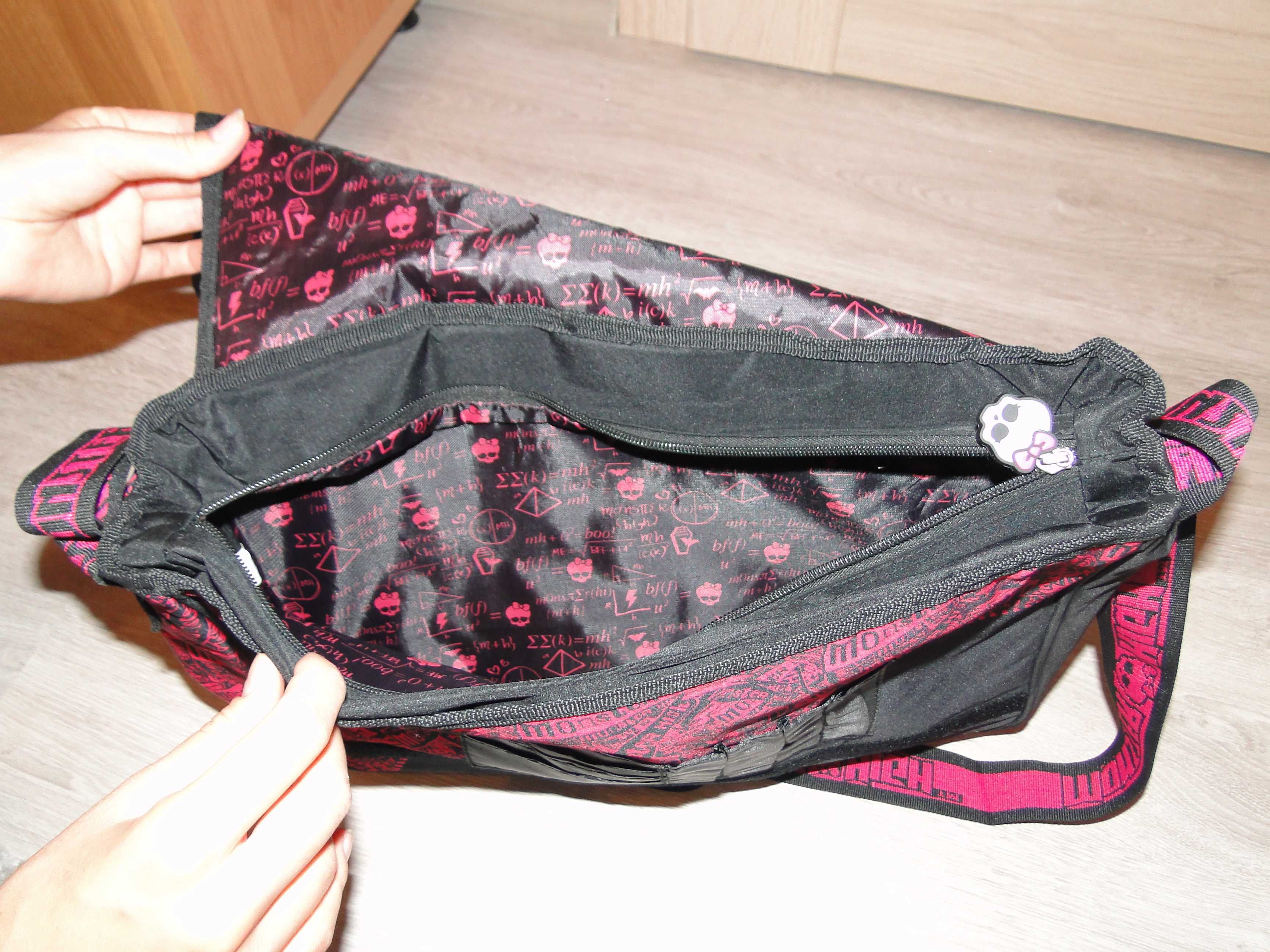 Torba kopertowa plecak plecaczek Monster High