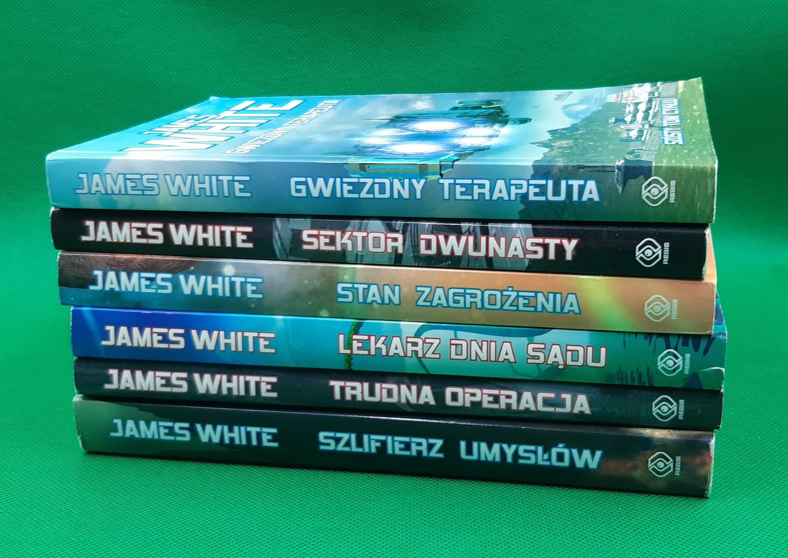 James White 6 książek z cyklu Szpital kosmiczny