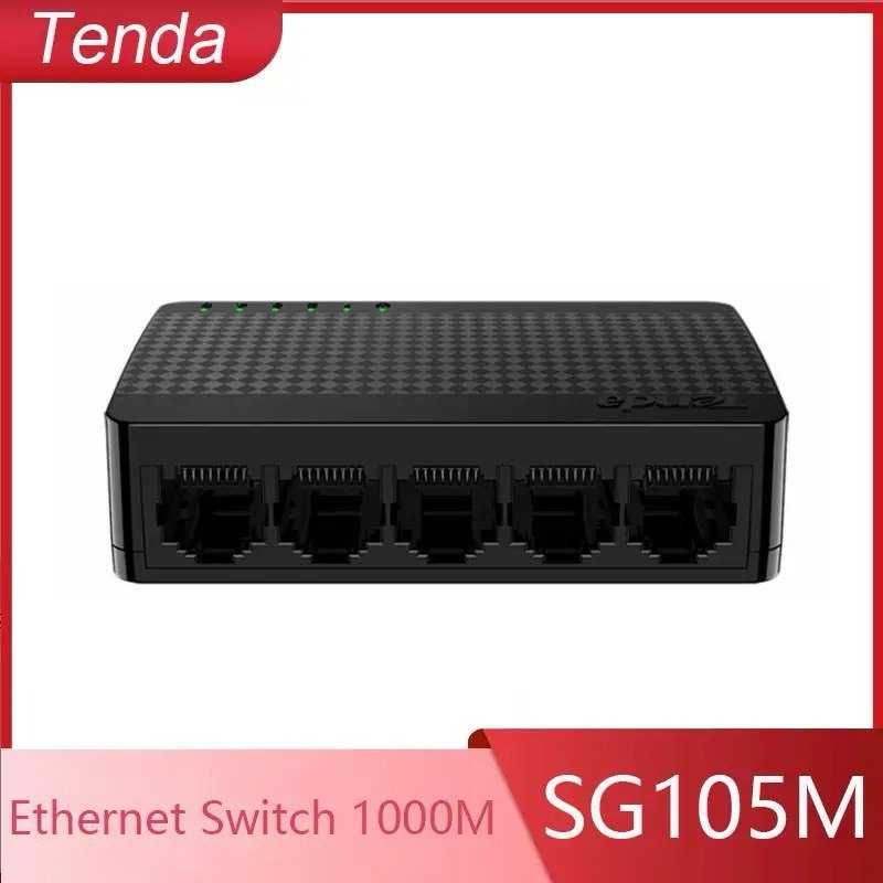 Комутатор Tenda Switch SG105M, 5 Ports, 1 Gigabit