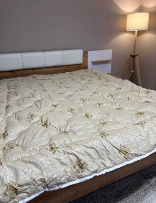 => Ковдра ОВЧИНА ШЕРСТЬ. Вовняна. Одеяло овчина. Ковдри