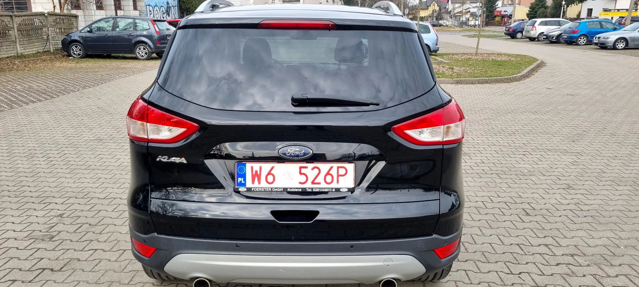 Ford Kuga 2,0 TDCi 150 KM=Euro 6=Titanium=2xCzujniki=Navi=ALU18!=