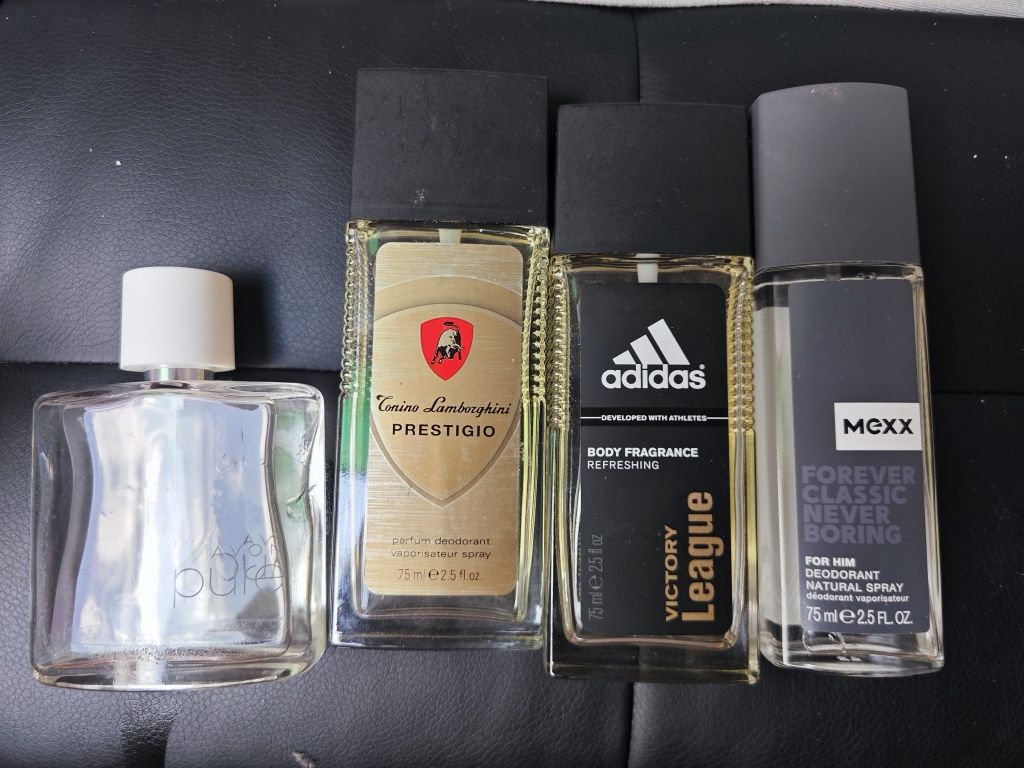 Wody toaletowe męskie Lamborghini Adidas Mexx Avon pure