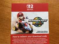 Mario Kart World Nintendo Switch 2 - Kod do gry