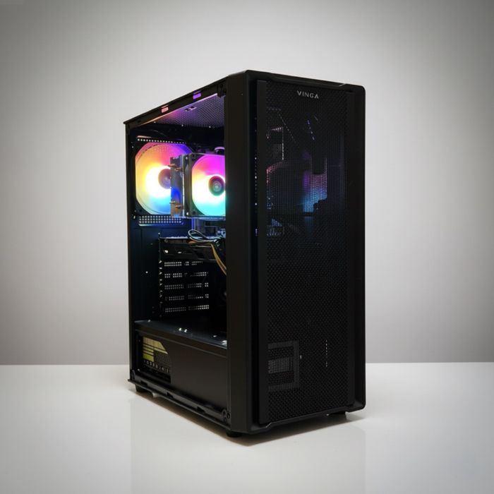 Игровой ПК i3-10100F/RX 570/16GB/SSD + HDD/ Компютер / Системный Блок