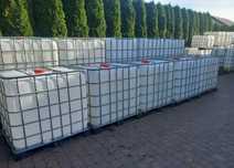 Zbiornik na wodę 1000L - mauzer paletopojemniki czyste dowóz