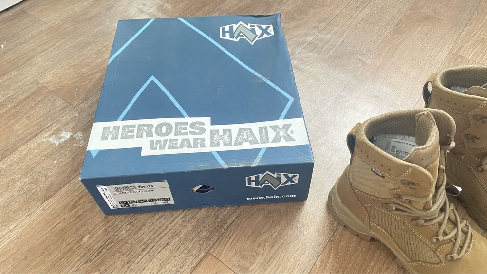 Haix combat GTX coyote