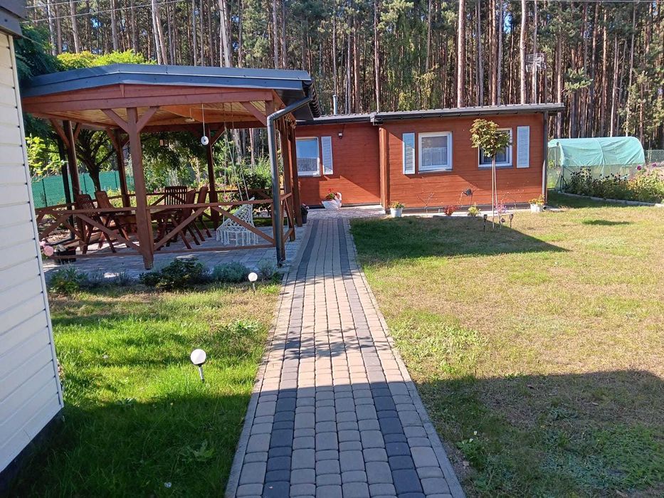 Działka budowlana zagospodarowana, domek, Jeziorsko, Skęczniew