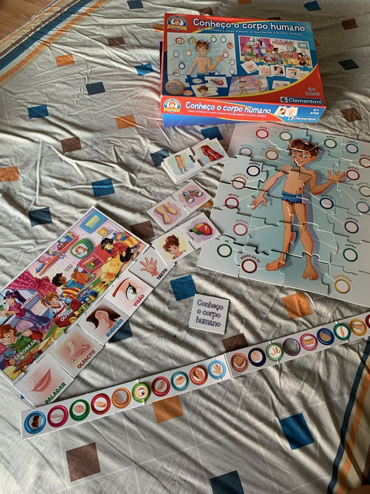 Jogo educativo Conheço o meu Corpo Humano