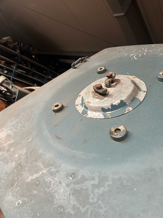 Land Rover Serie 3 Suporte roda suplente ou capo completo