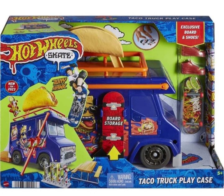 Hot Wheels 2023 Tony Hawk TACO TRUCK PLAY CASE