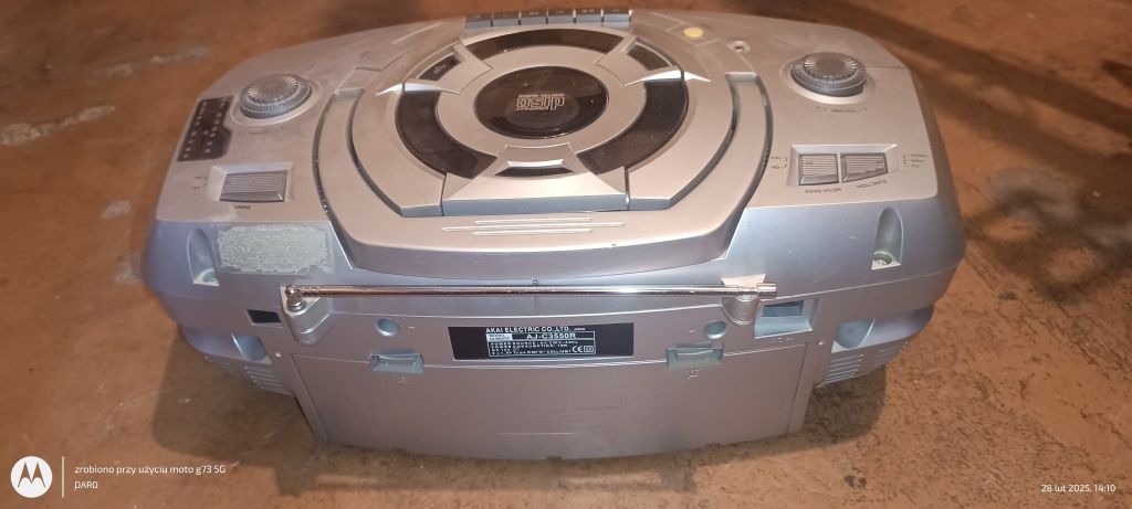 Radio boombox AKAI