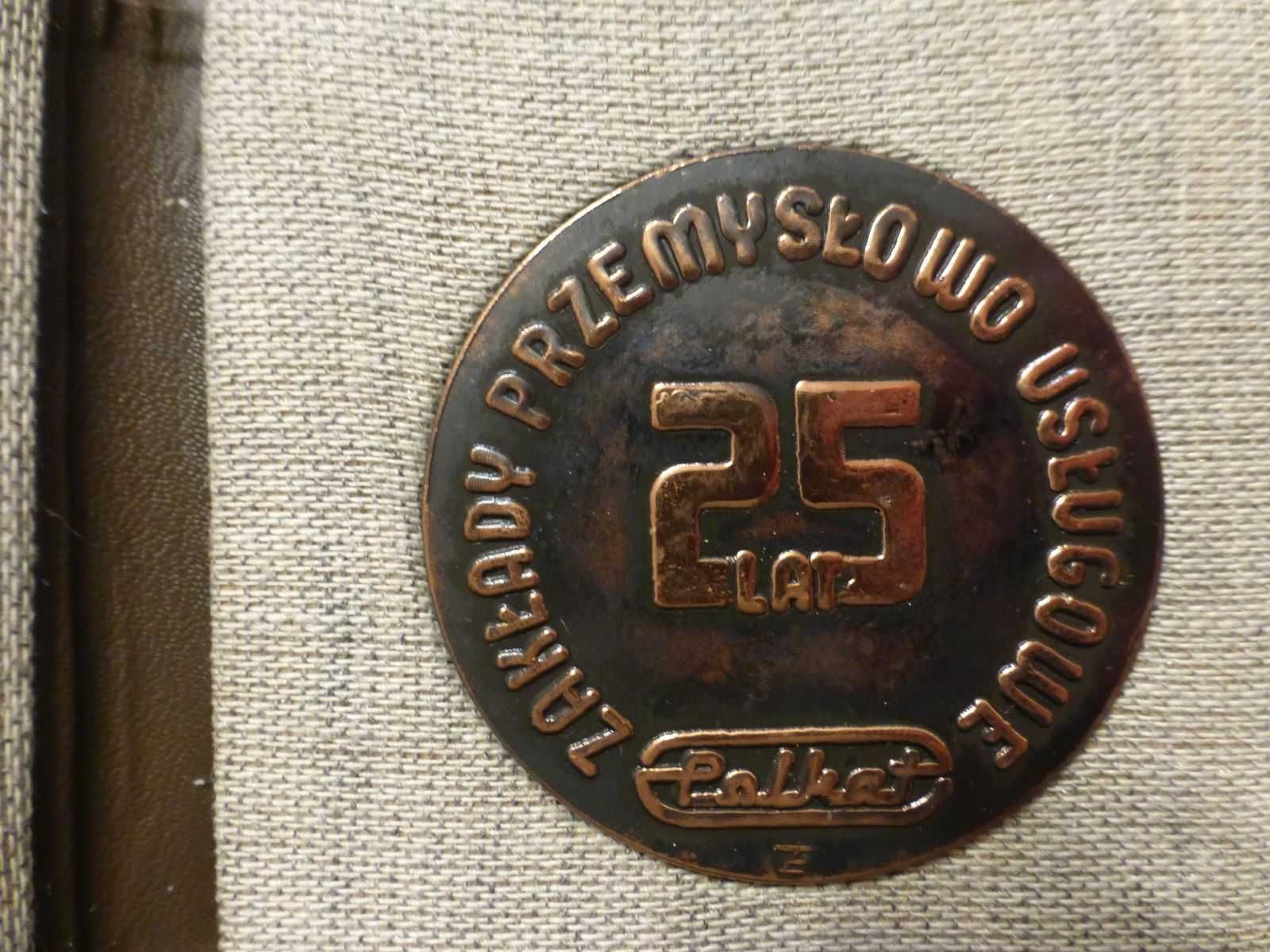 Medal 25 lat Zakłady Przemysłowo-Usługowe POLKAT PRL