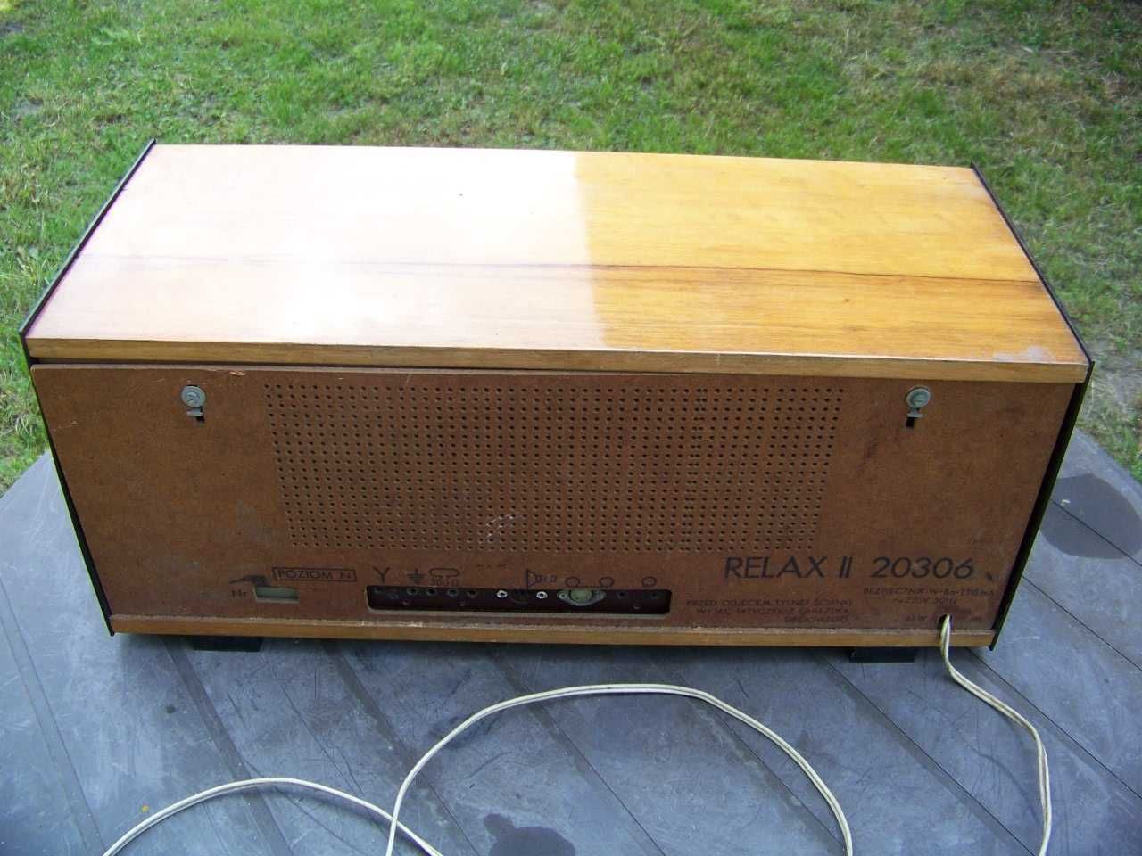 Stare radio lampowe Relax II Bardzo ładne sprawne.