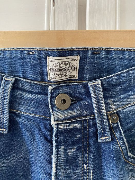 Spodnie jeansowe jeansy Jack & Jones denim vintage slim fit