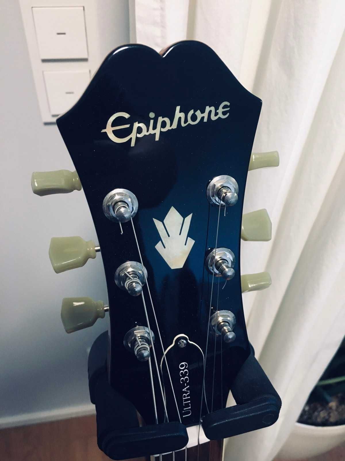 EPIPHONE ULTRA-339 полуакустика Китай 2011 +кейс+гаджеты