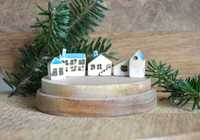 Domki ceramiczne miniaturki