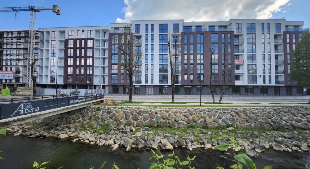 Продаж квартири . Новобудова. ЖК «Набережний Квартал». м.Свалява