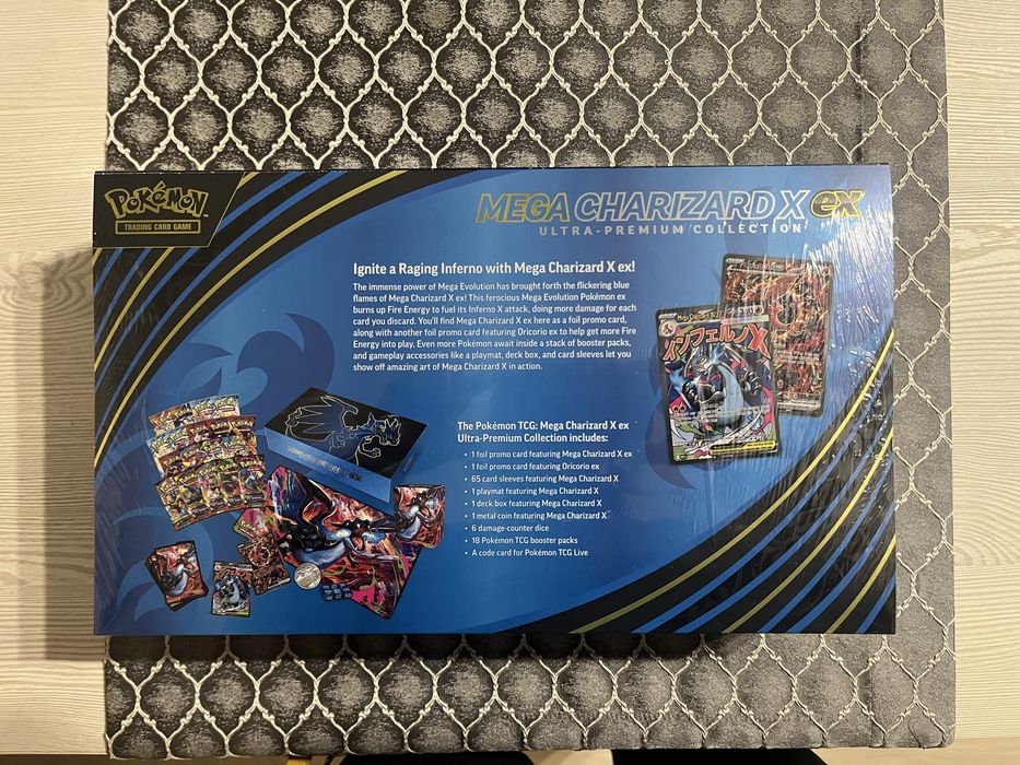 Mega Charizard X ex Ultra-Premium Collection Pokémon nowe