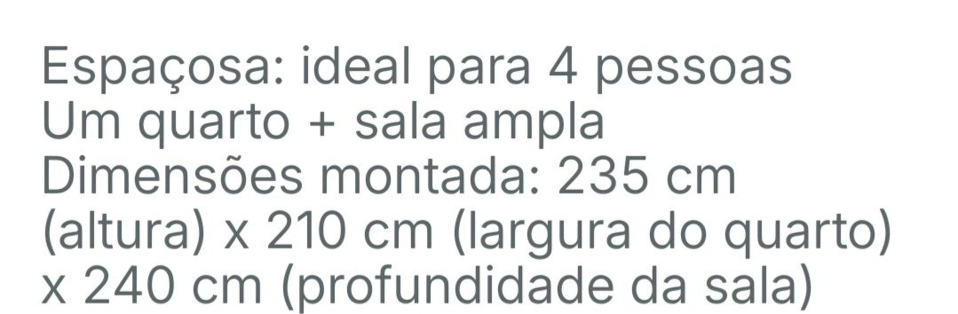 Tenda campismo Arpenaz Family 4.1