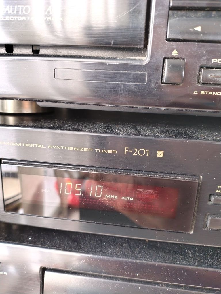 Wieża segmentowa Pioneer +gramofon