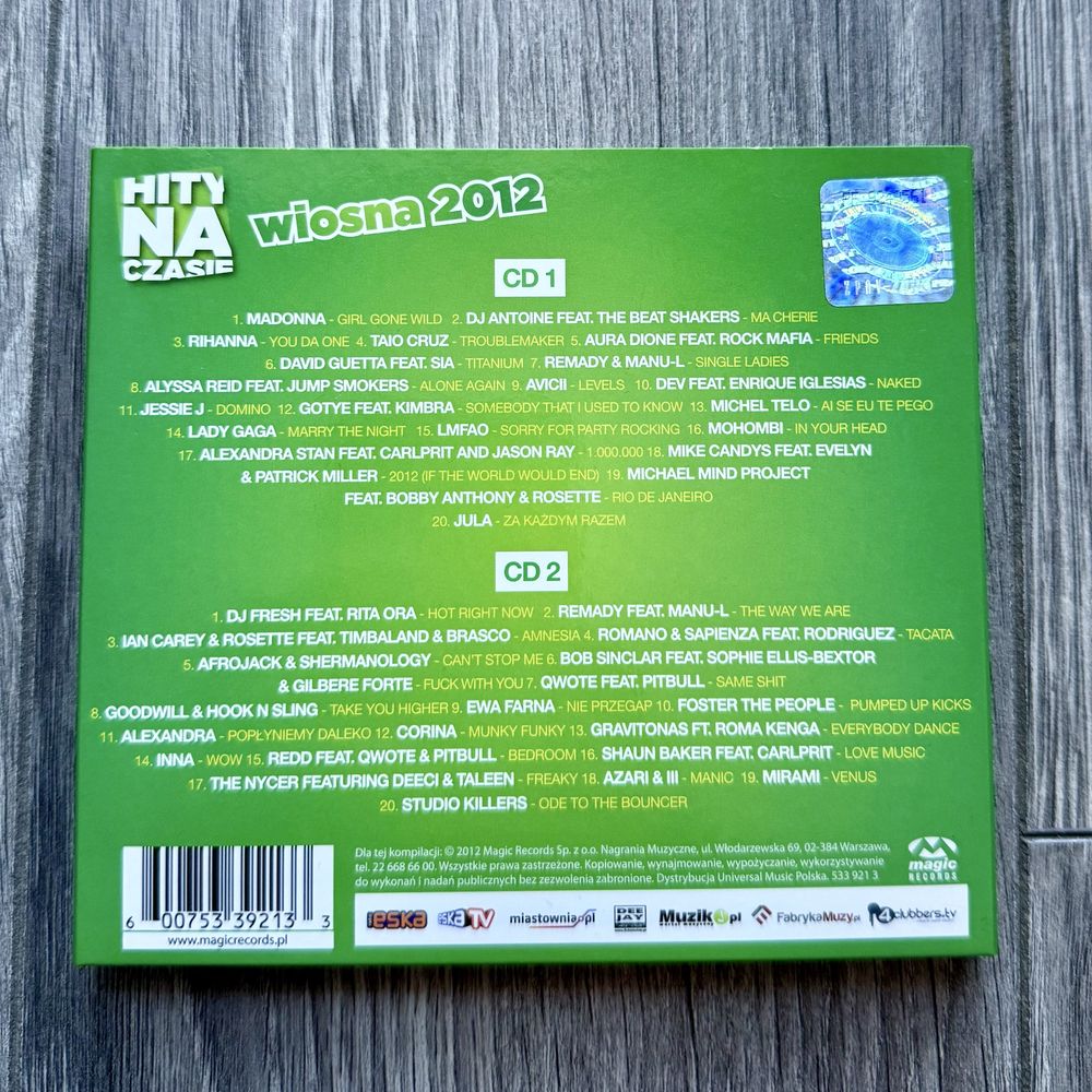 Radio Eska - Hity Na Czasie Wiosna 2CD (2012, Madonna Lady Gaga itp)