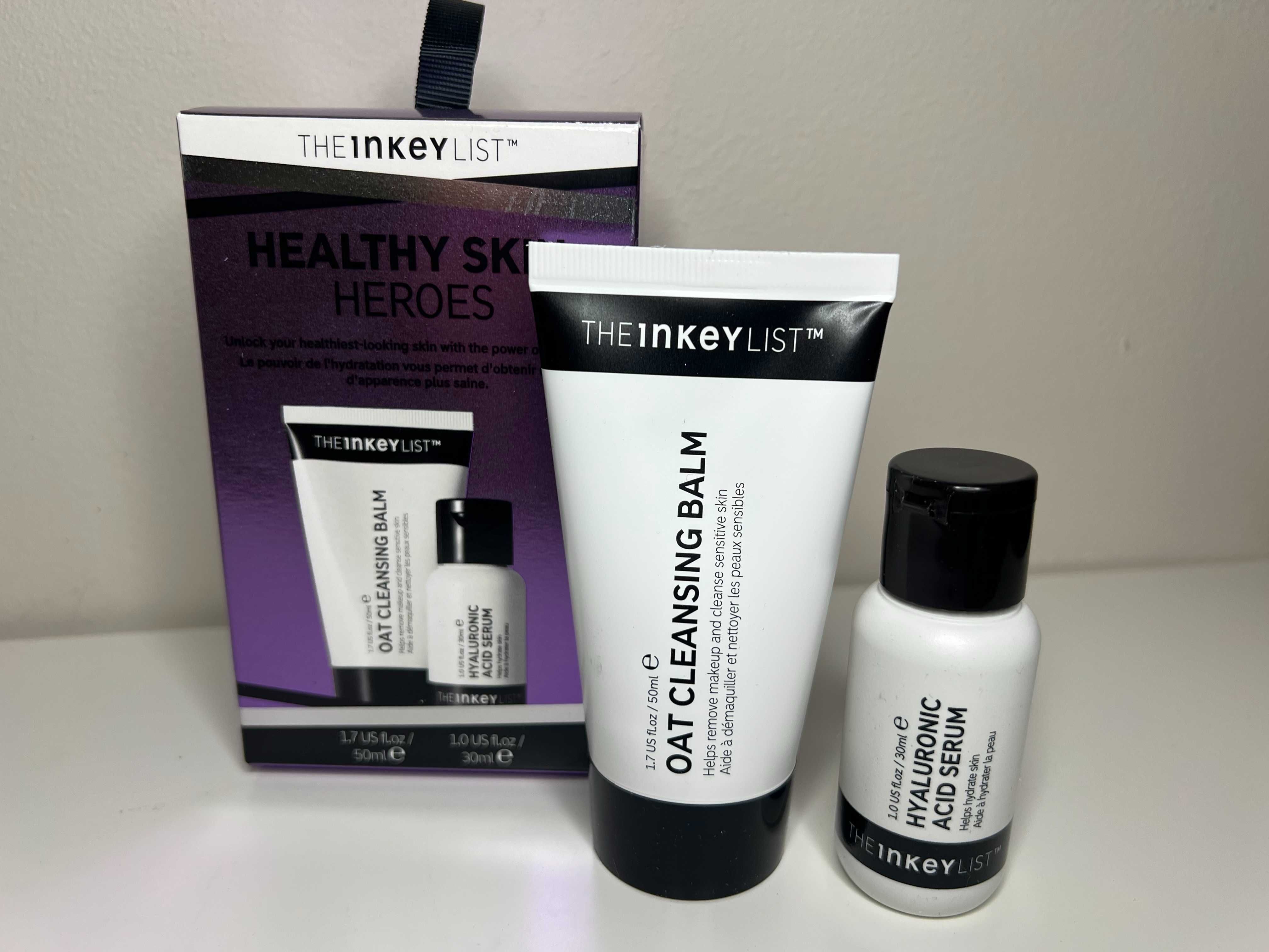 THE INKEY LIST Healthy Skin Zestaw do oczyszczania i nawilżania skóry