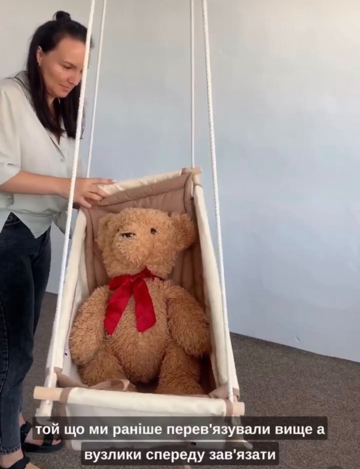 Дитяча гойдалка infancy для новонароджених гамак