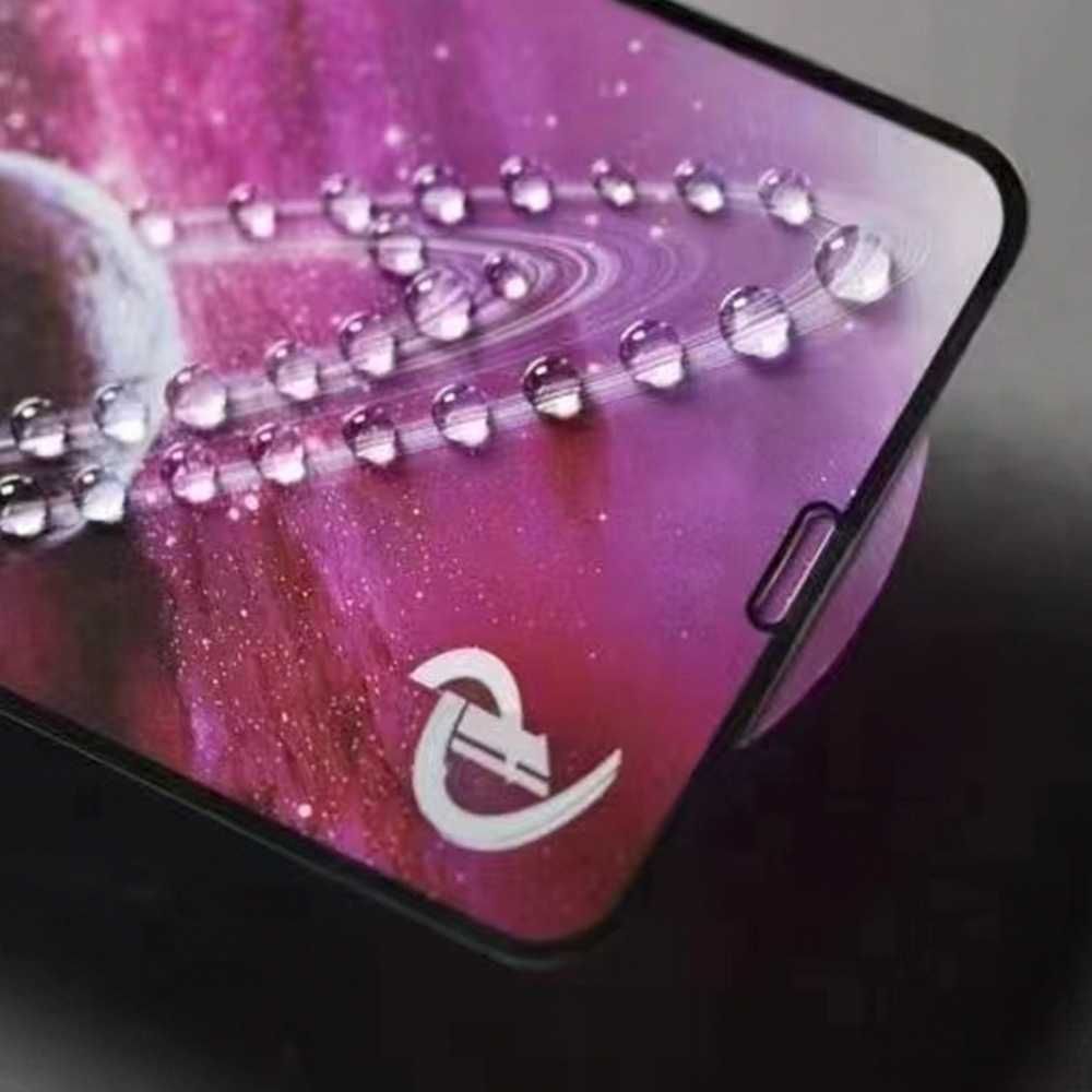 Apple iPhone 11 Szkło hartowane 9D czarna ramka | 2 sztuki |