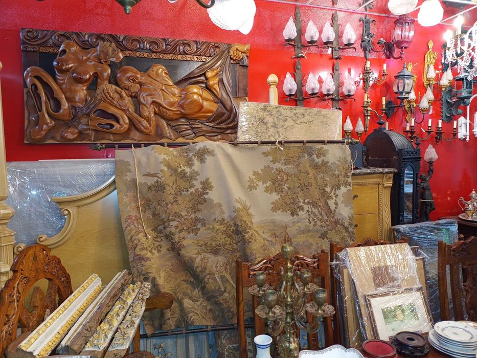 Xilogravura A. Soares Praça Santiago