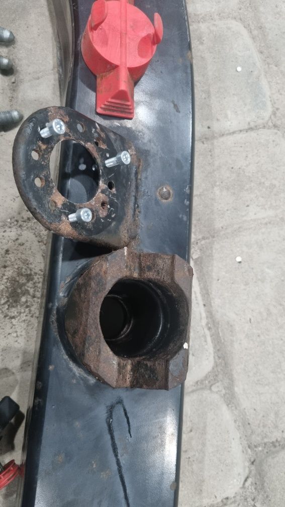 Фаркоп vw Tuareg, Audi q7, Westfalia в сборе, 7l6803921