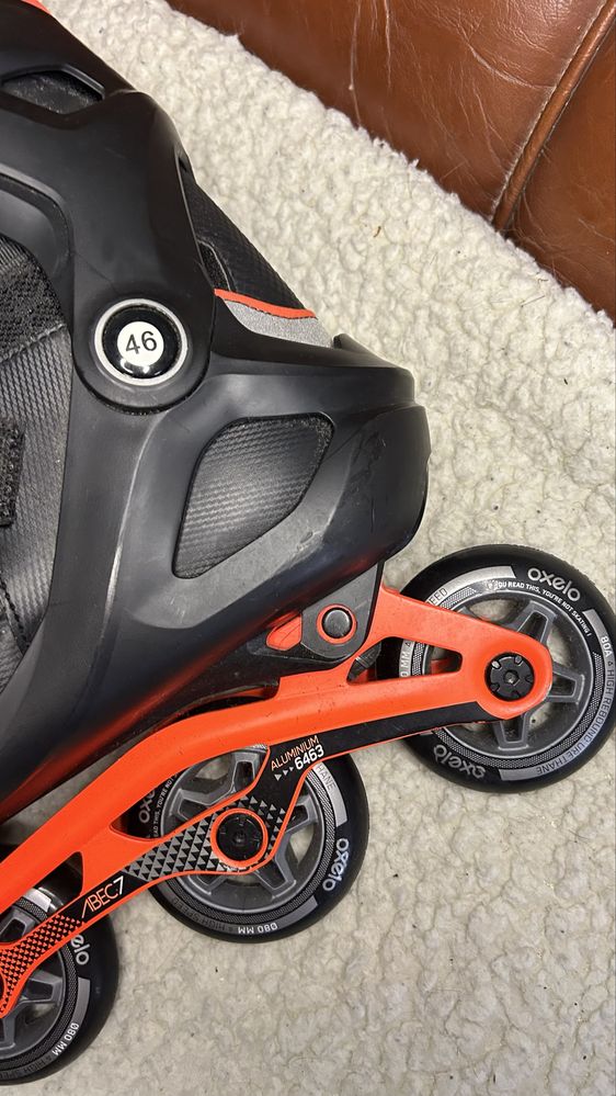 Patins em linha usado 1x