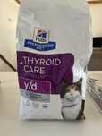 Gato Ração + Latas Thyroid Care y/d Hills