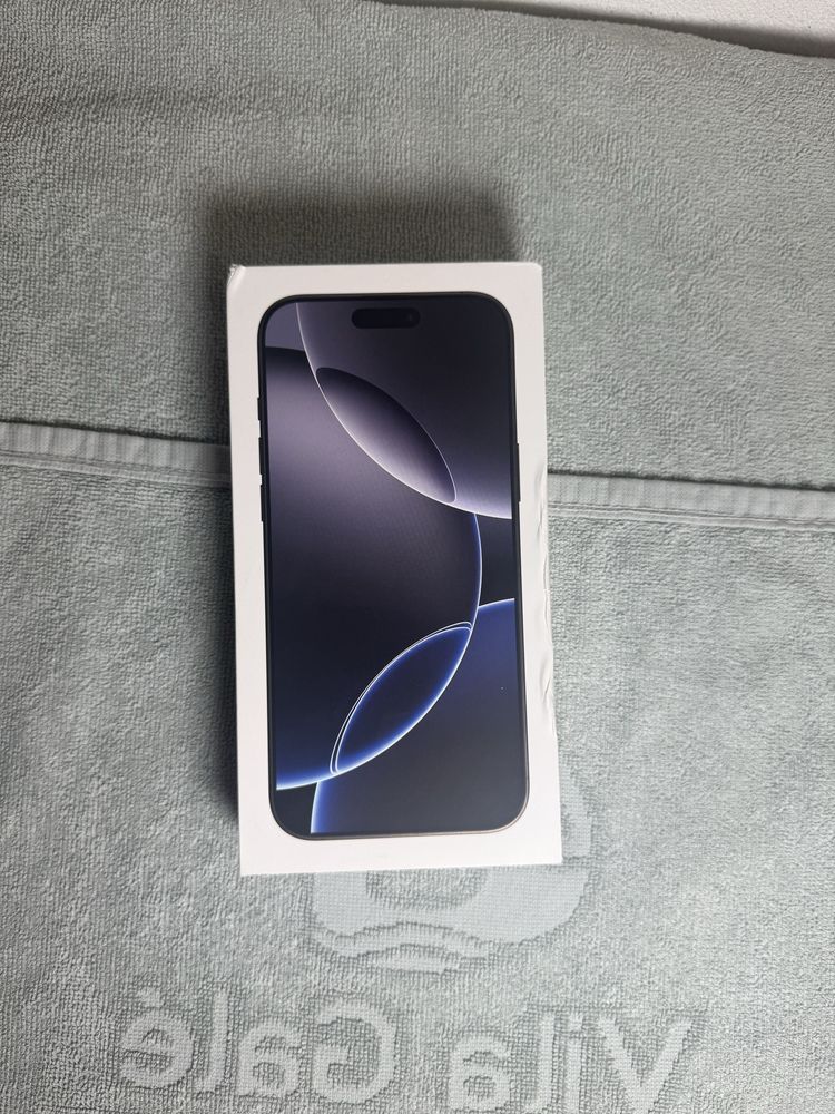 Iphone 16 pro max preto 256gb *Como novo*