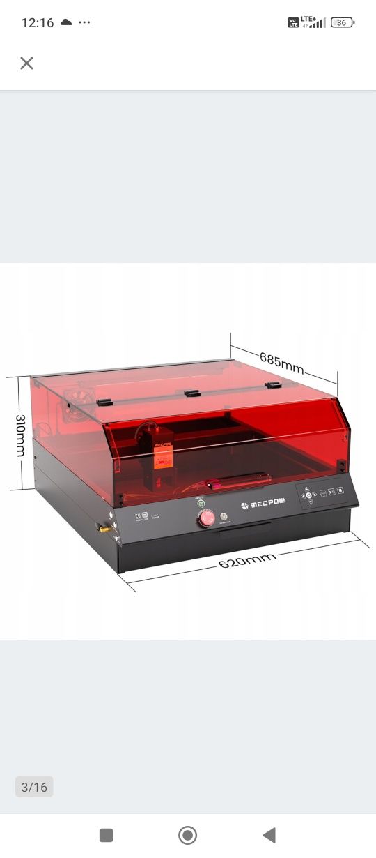 Laser diodowy mecpow