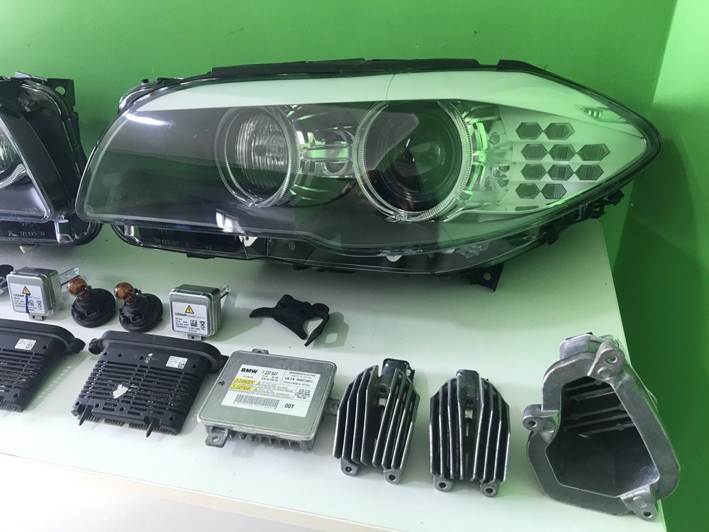 Фара BMW F10 F11  адаптивные Фары БМВ Ф10 Ф11 блоки разборка