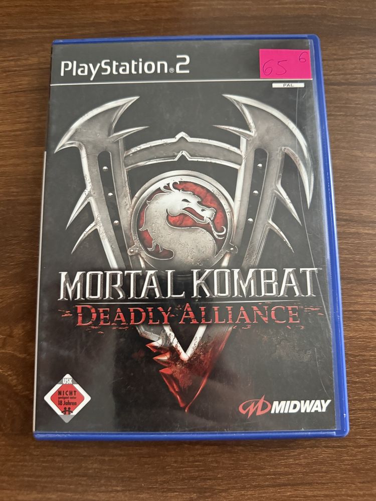 Mortal kombat playstation 2 deadly alliance i deception 2 gry