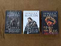 Livros Game of Thrones 1 2 3 + extra