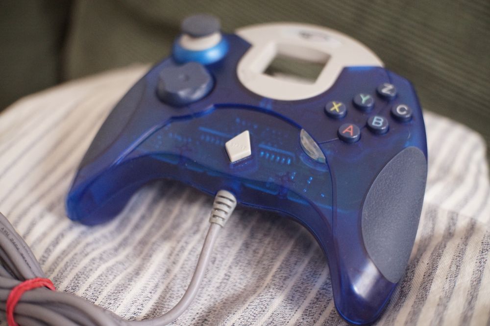 Pad kontroler Sega Dreamcast Niebieski