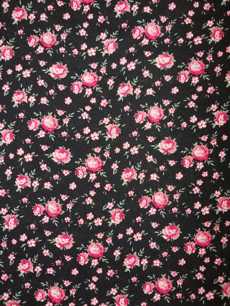 Nowa bluzka damska z wiskozy 40 42 kwiaty L XL