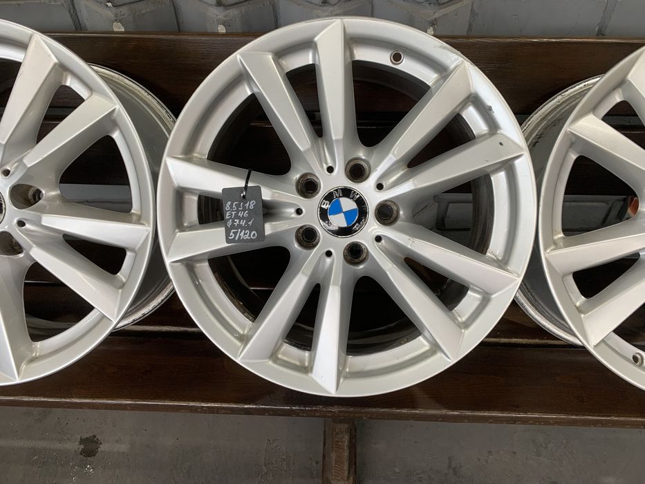 99 Оригинальные шитые диски BMW 5/120 R18 et46