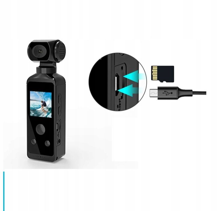 Kamera sportowa V850 4K Wi-Fi obrotowa