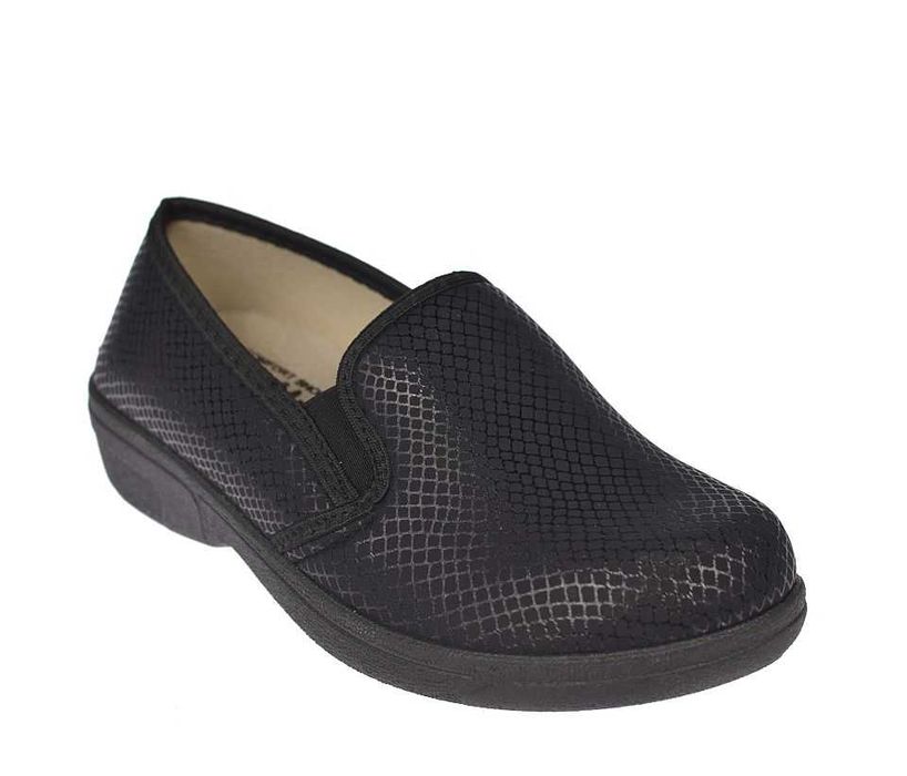 Półbuty damskie na haluksy P-429 wygodne rozciągliwe mokasyny roz. 38