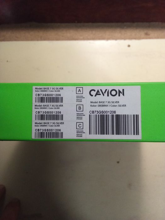 Планшет Cavion Base 7 silver