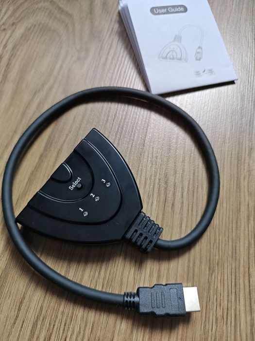 Rozdzielacz HDMI 3in1out