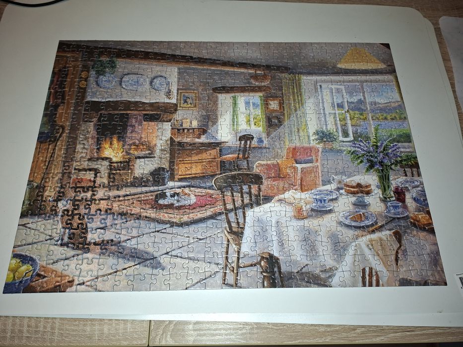 Puzzle, 500 elementów, kompletne, Falcon